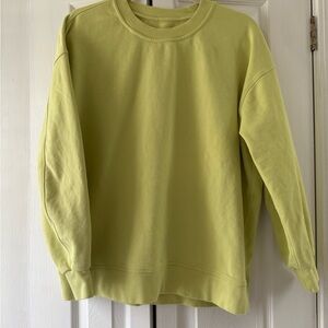 Lime Green Crewneck Sweatshirt